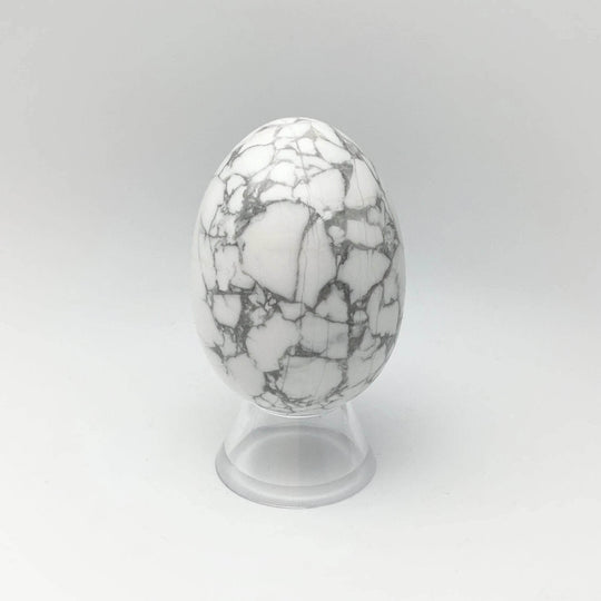 Howlite Egg - Rocks and Gems Canada
