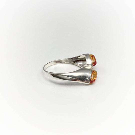 Cognac Amber Ring - Rocks and Gems Canada
