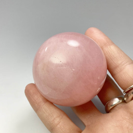 Rose Quartz Sphere - Rocks and Gems Canada