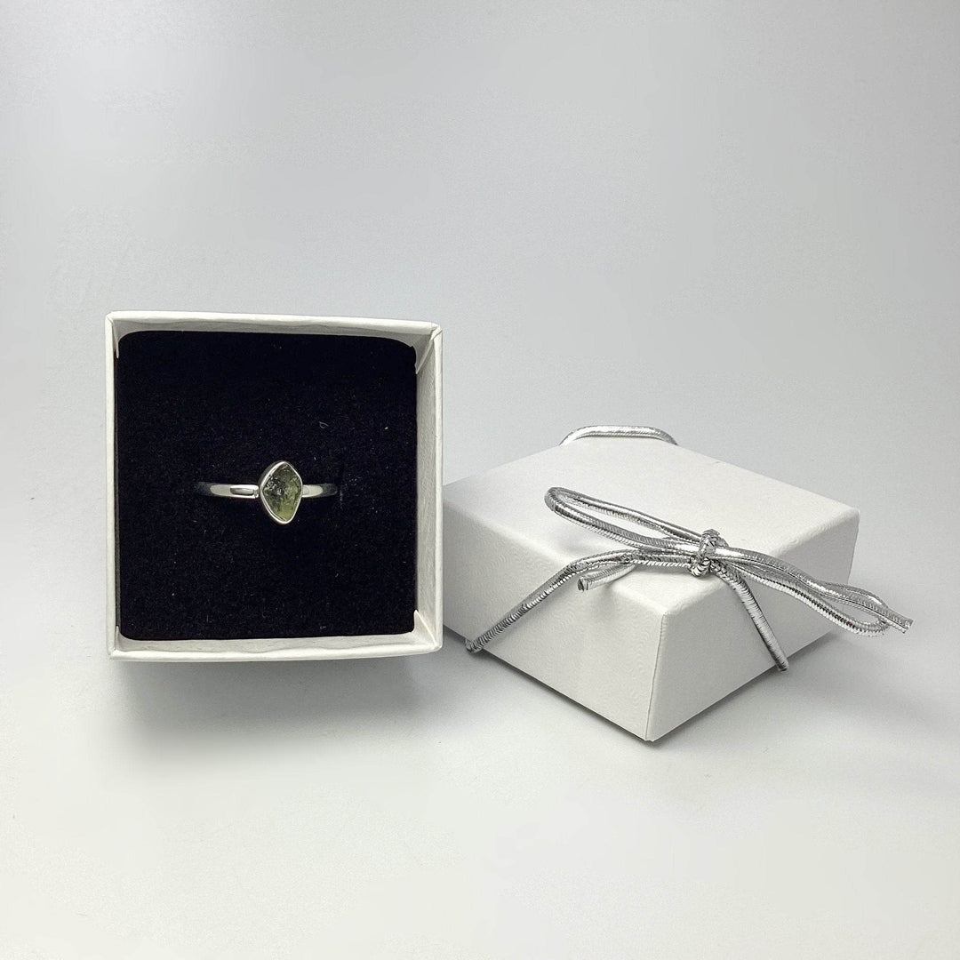Moldavite Ring - Rocks and Gems Canada