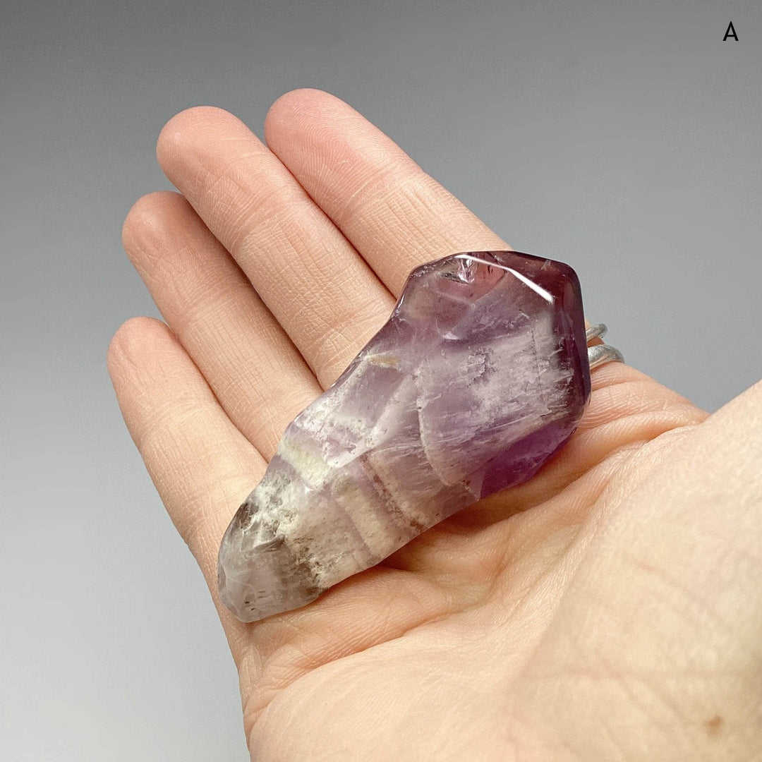 Shadow Chevron Amethyst Point - Rocks and Gems Canada