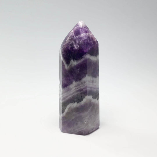 Chevron Amethyst Point - Rocks and Gems Canada