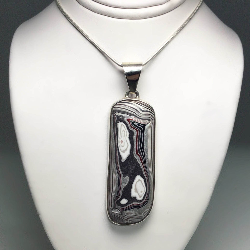 Fordite Pendant - Rocks and Gems Canada