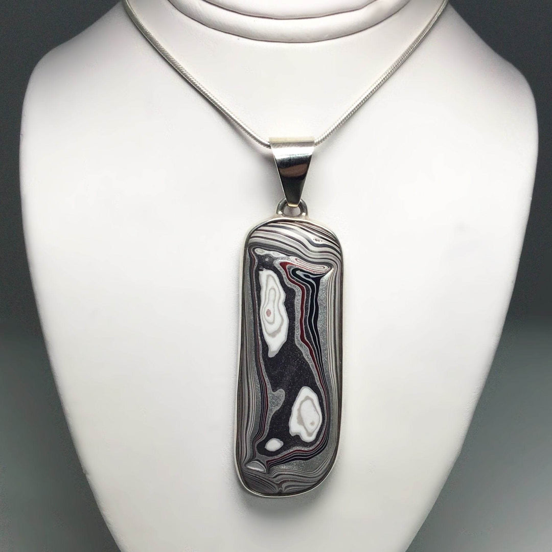Fordite Pendant - Rocks and Gems Canada
