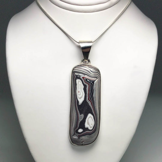 Fordite Pendant - Rocks and Gems Canada