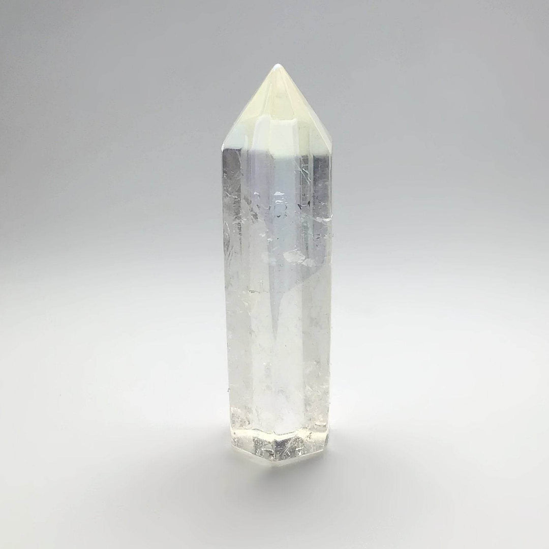 Polished Opalescent Quartz Point - Rocks and Gems Canada