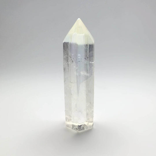 Polished Opalescent Quartz Point - Rocks and Gems Canada