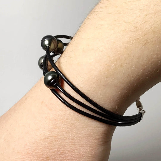 Black Pearl Bracelet - Rocks and Gems Canada