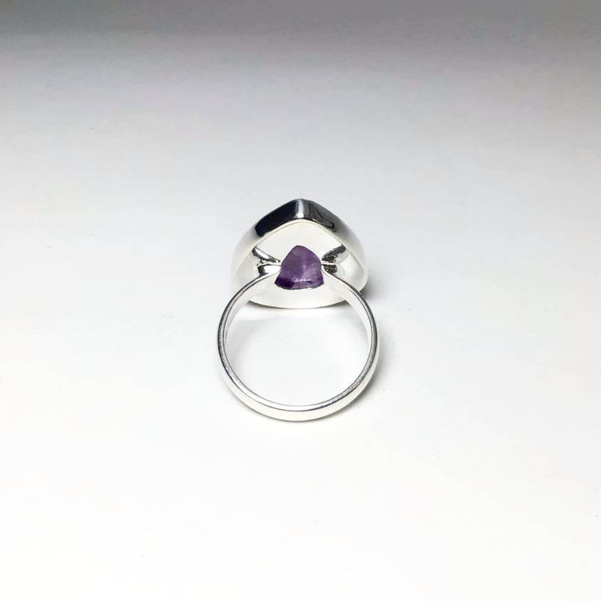 Trapiche Amethyst Ring - Rocks and Gems Canada