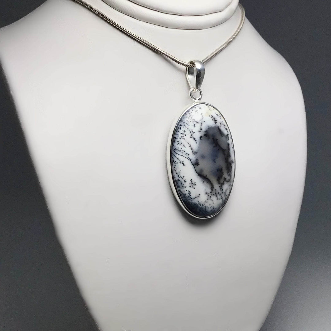 Dendritic Opal Pendant - Rocks and Gems Canada