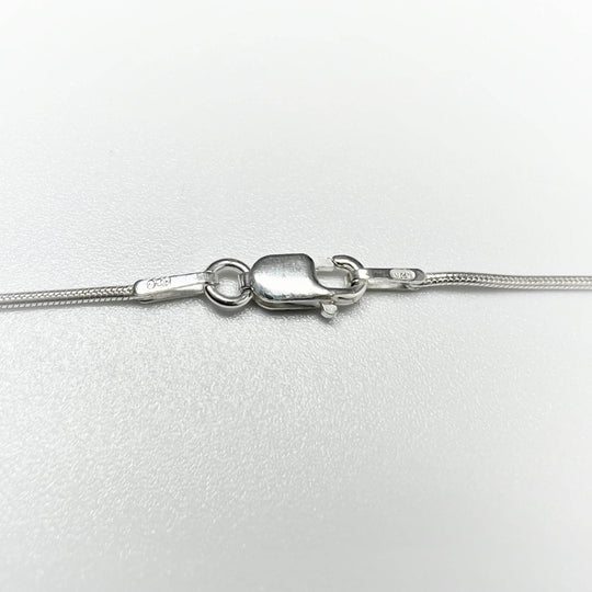 Sterling Silver Chain - Snake Style - Rocks and Gems Canada
