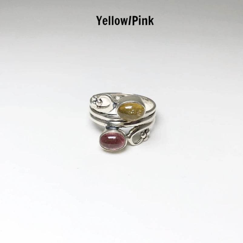 Mixed Tourmaline Ring - Rocks and Gems Canada