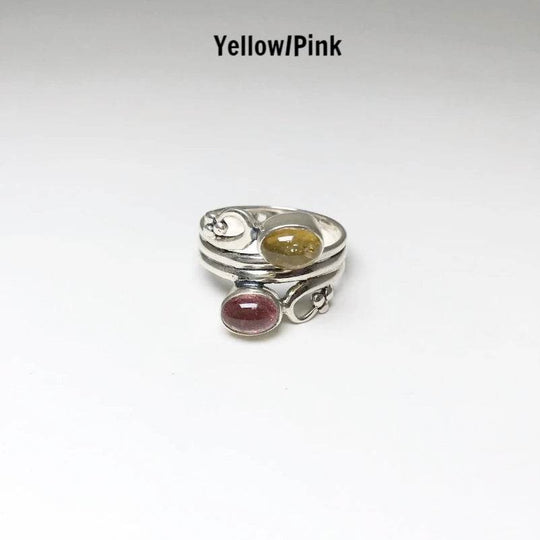 Mixed Tourmaline Ring - Rocks and Gems Canada