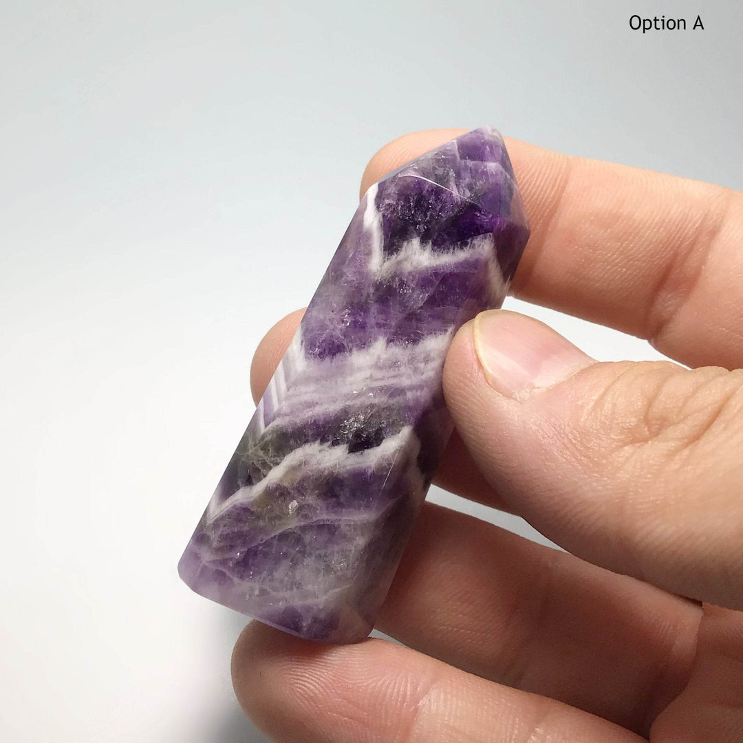 Chevron Amethyst Point - Rocks and Gems Canada