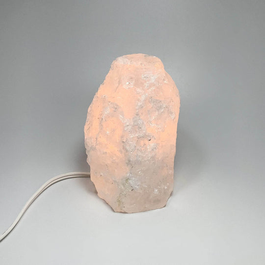 Rough Quartz Lamp - Rocks and Gems Canada