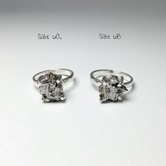 Campo Del Cielo Meteorite Ring - Rocks and Gems Canada