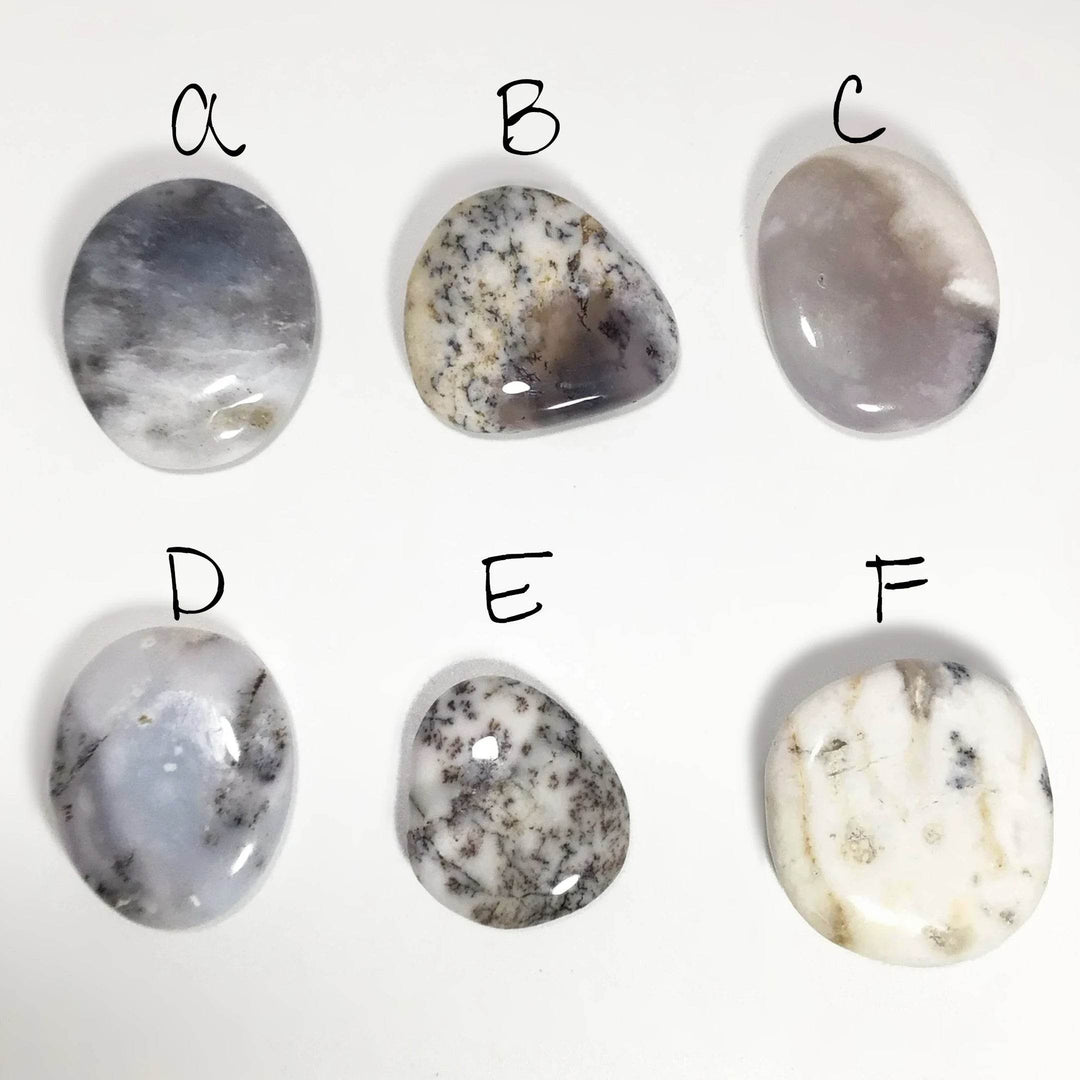 Dendritic Opal Touch Stone - Rocks and Gems Canada