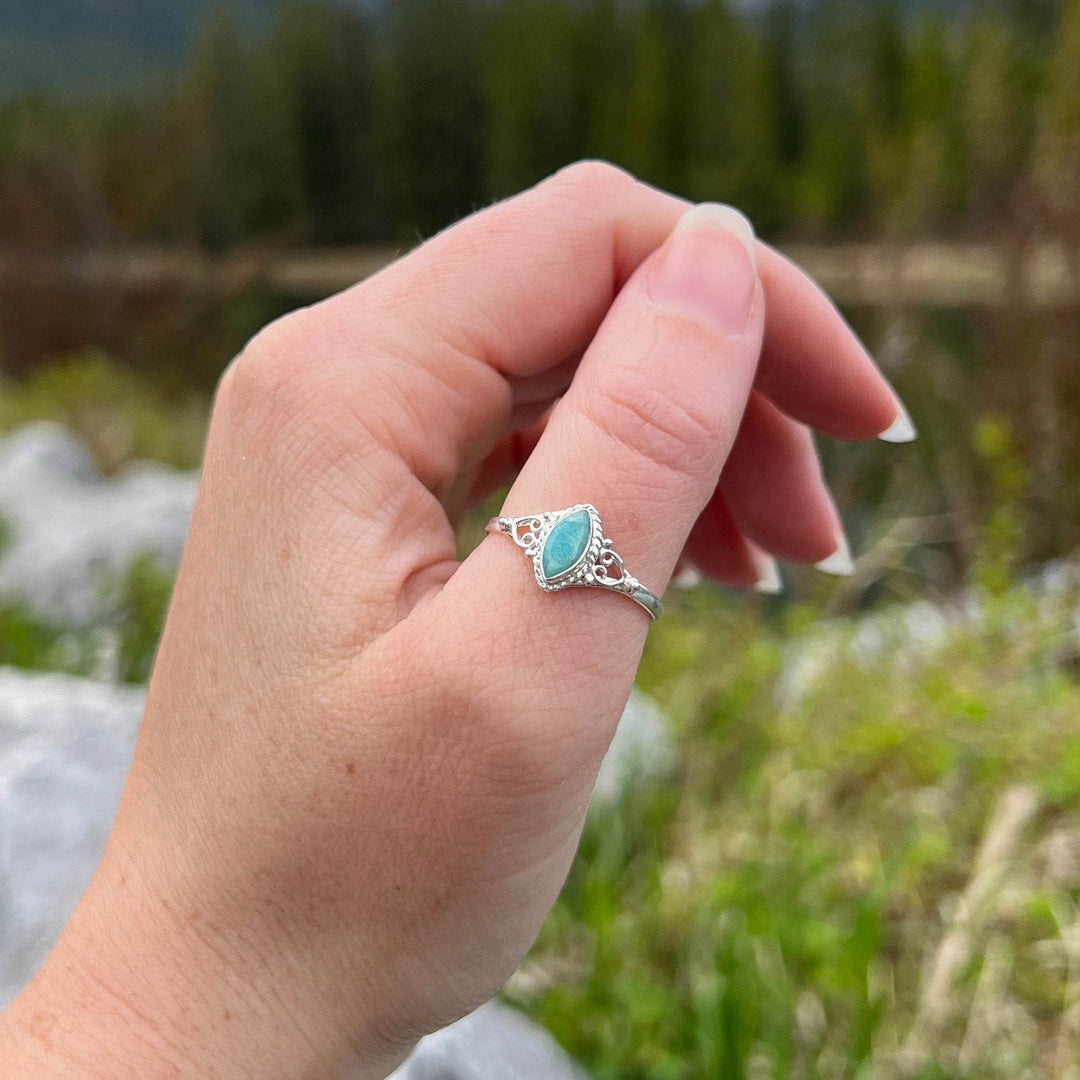 Amazonite Ring - Rocks and Gems Canada