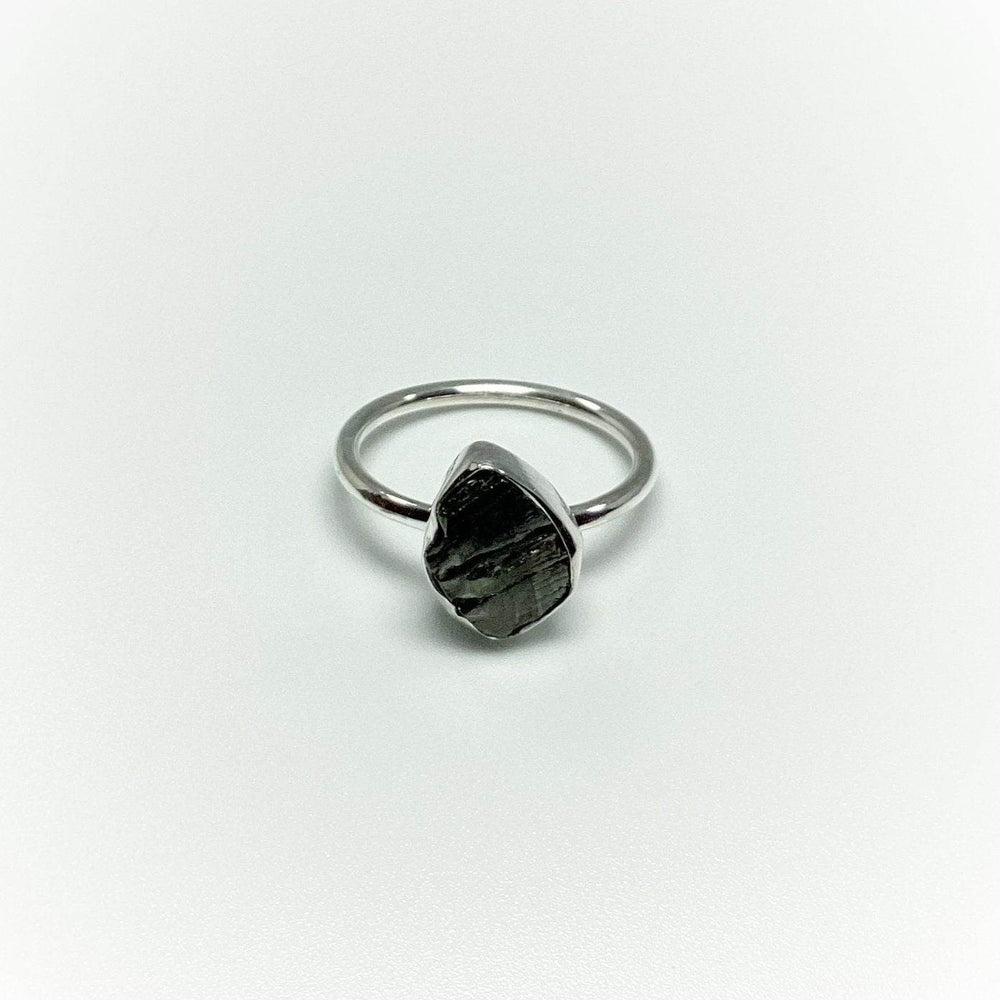 Raw Elite Shungite Ring - Rocks and Gems Canada