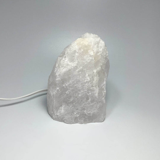 Rough Quartz Lamp - Rocks and Gems Canada