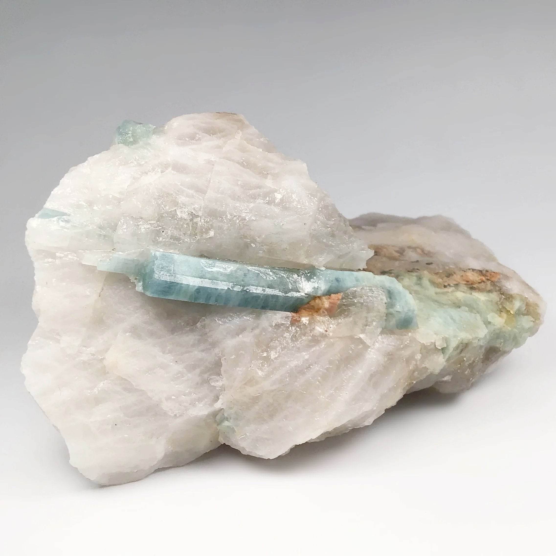 Aquamarine in Matrix - Rocks and Gems Canada