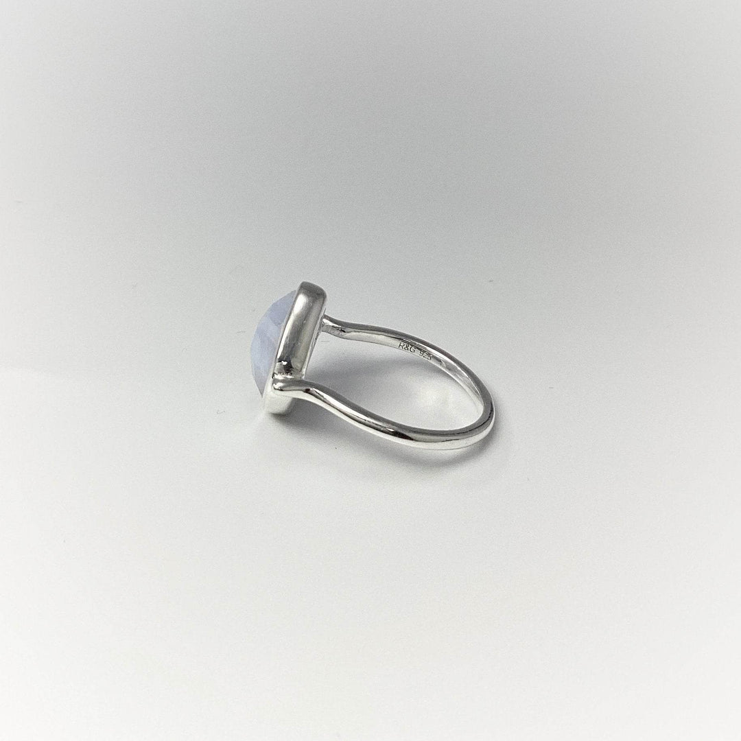Blue Lace Agate Ring - Rocks and Gems Canada