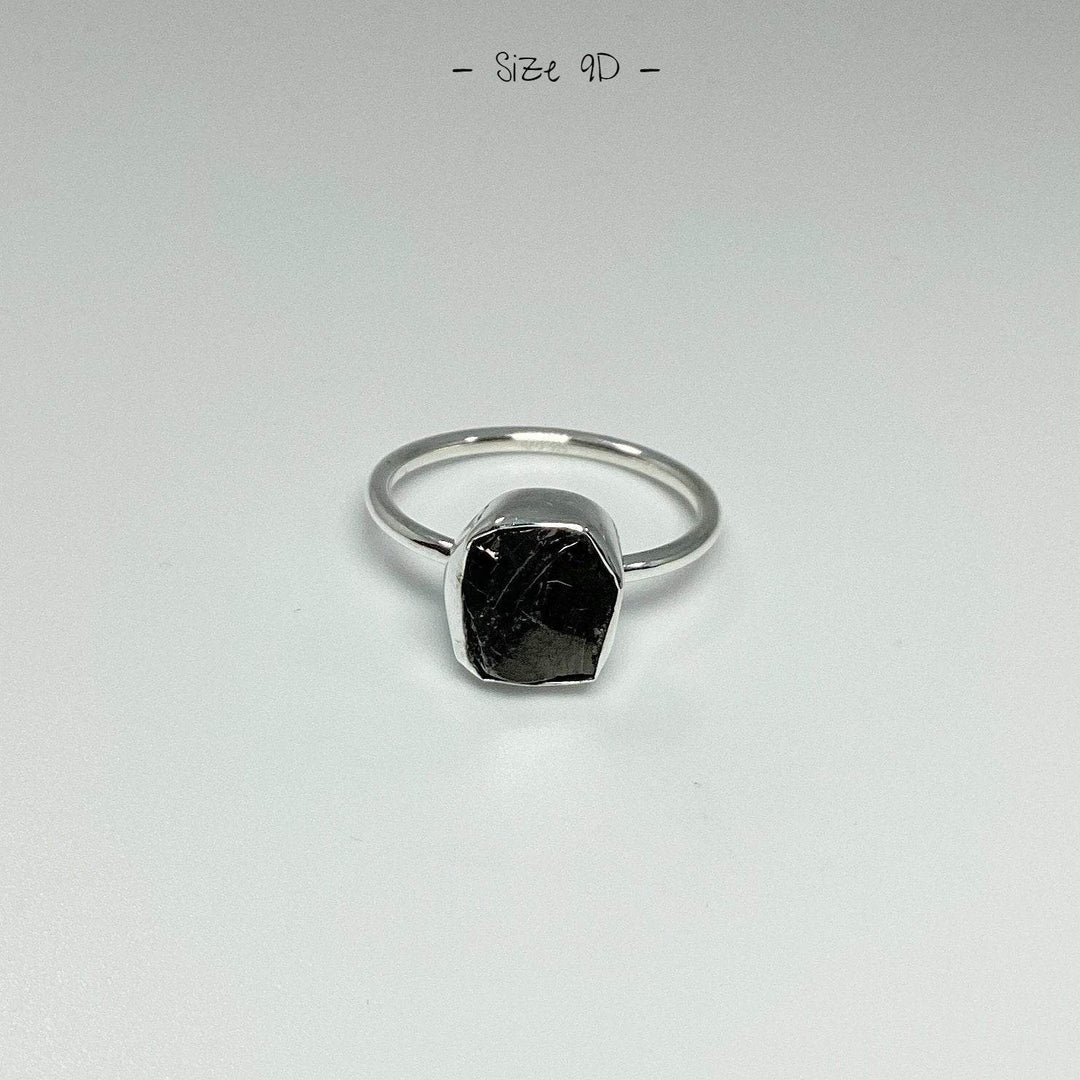 Raw Elite Shungite Ring - Rocks and Gems Canada