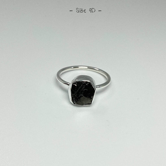 Raw Elite Shungite Ring - Rocks and Gems Canada