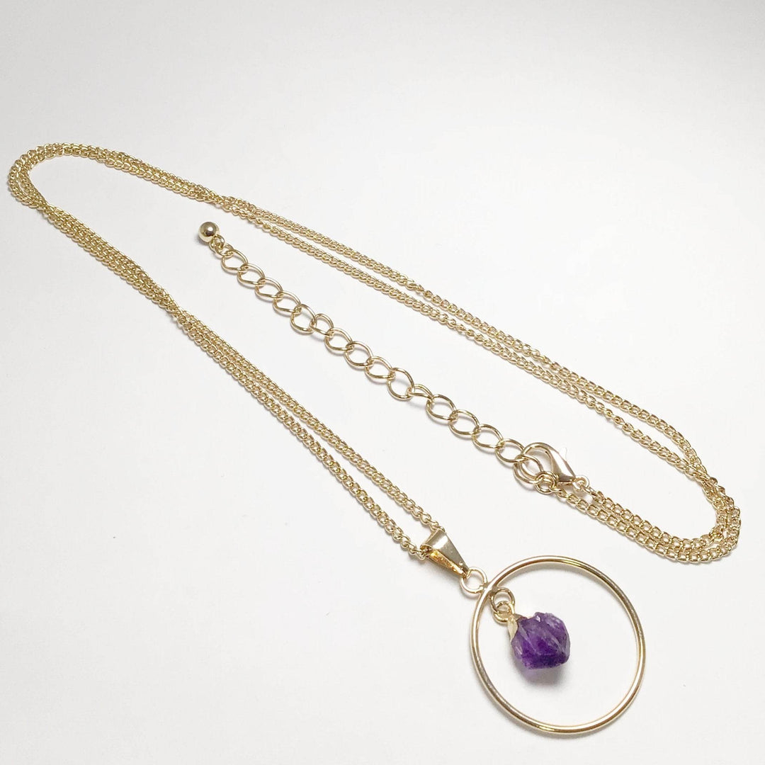 Amethyst Necklace - Rocks and Gems Canada