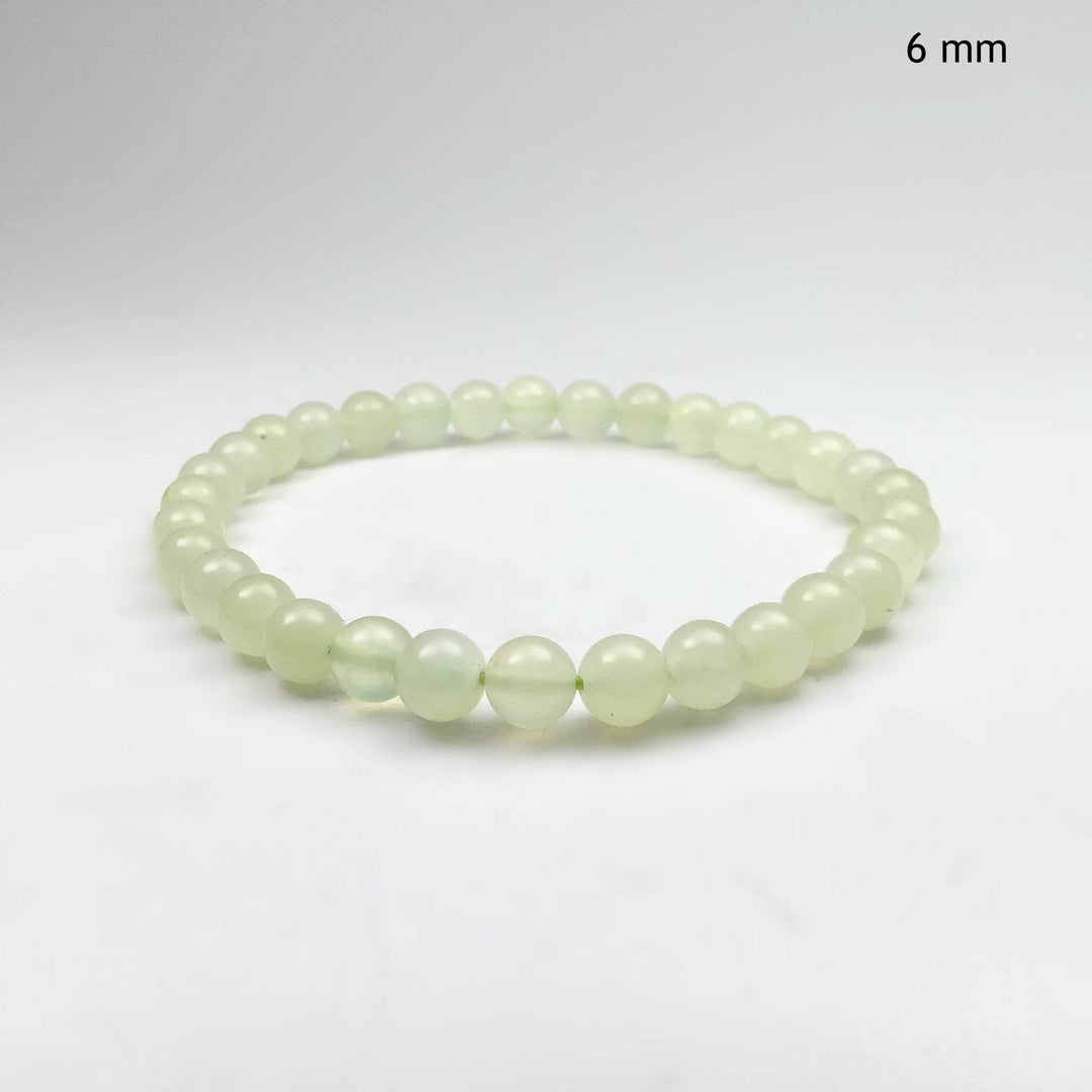 New Jade Beaded Bracelet - Rocks and Gems Canada
