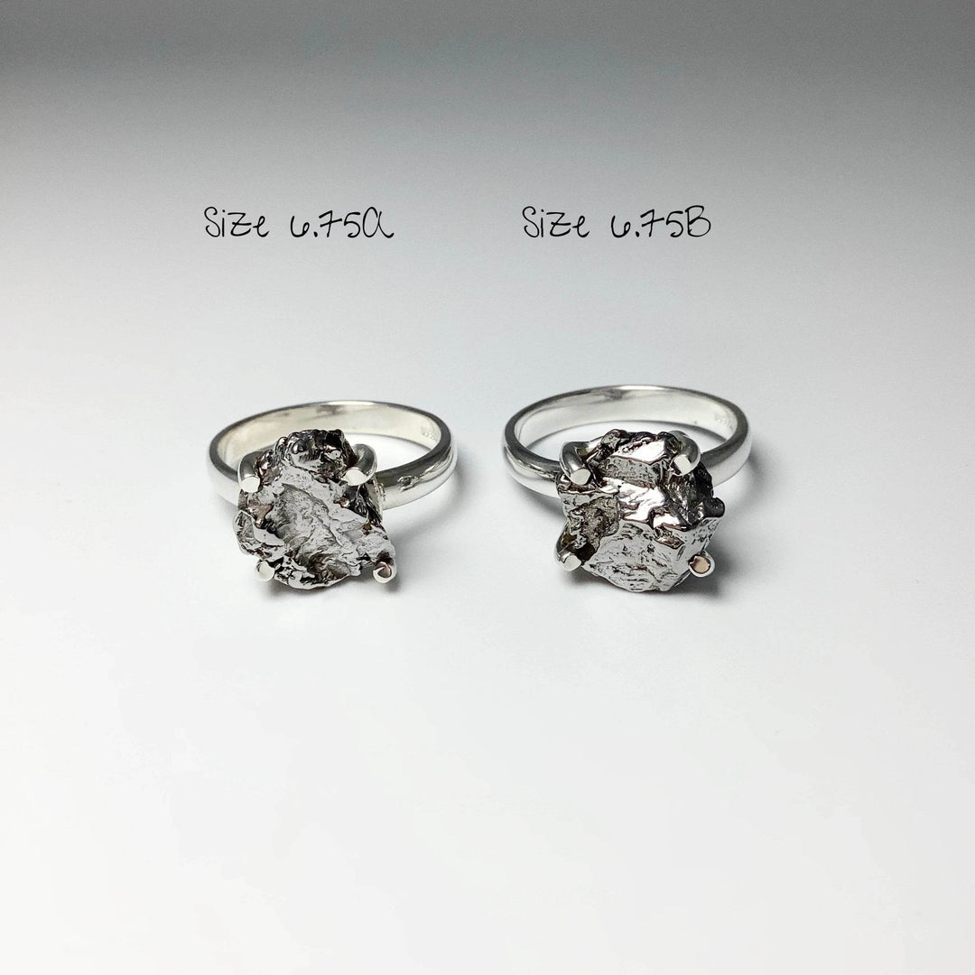 Campo Del Cielo Meteorite Ring - Rocks and Gems Canada
