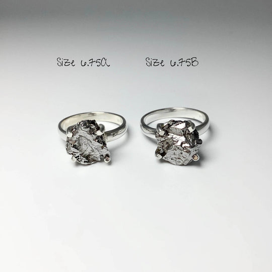 Campo Del Cielo Meteorite Ring - Rocks and Gems Canada