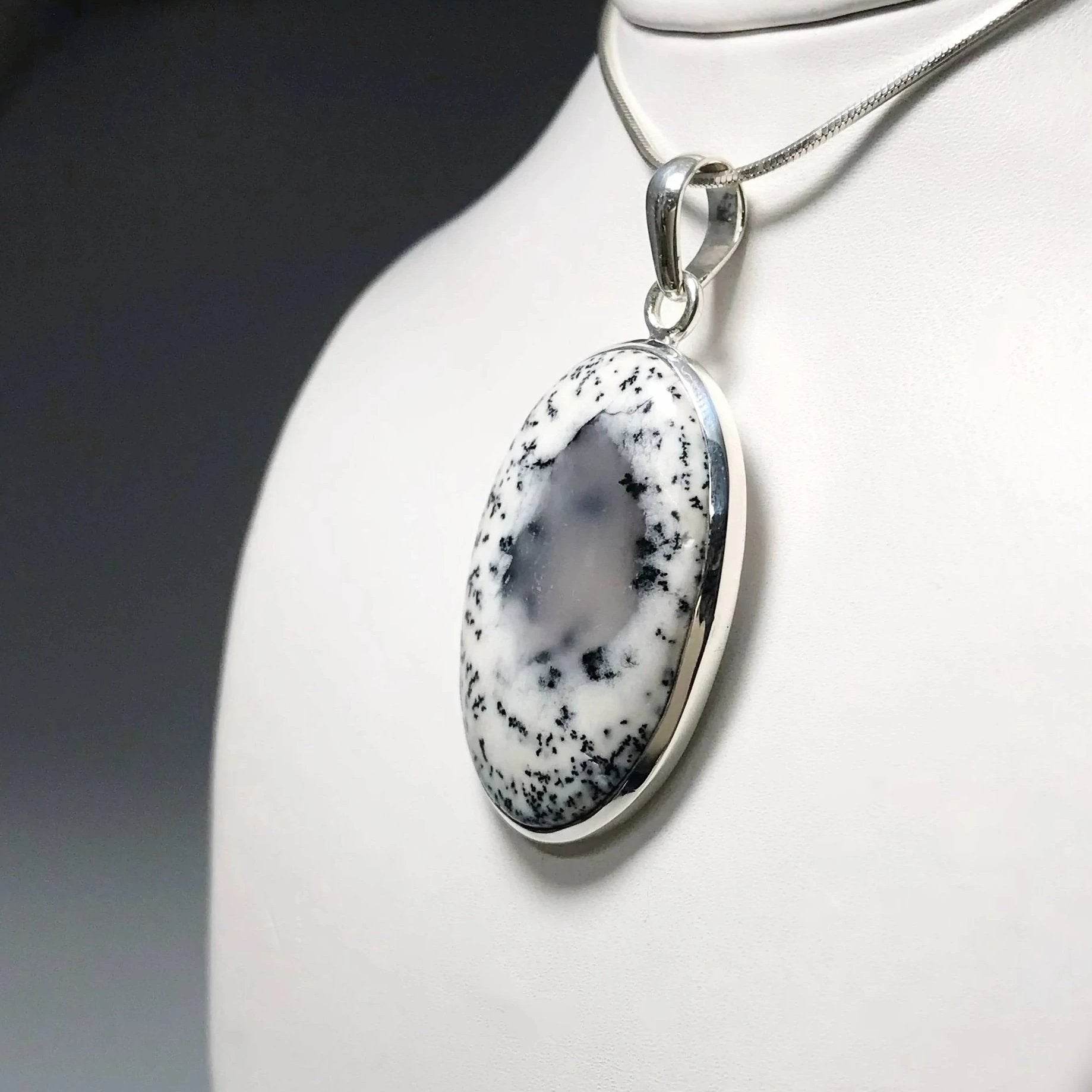 Dendritic Opal Pendant - Rocks and Gems Canada