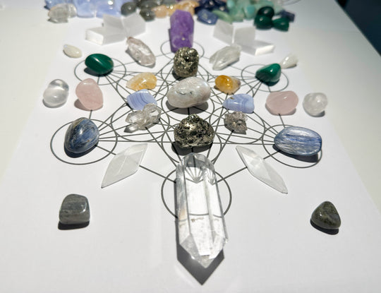 How to Set Up a Crystal Grid: Harnessing the Power of Intent and Energy