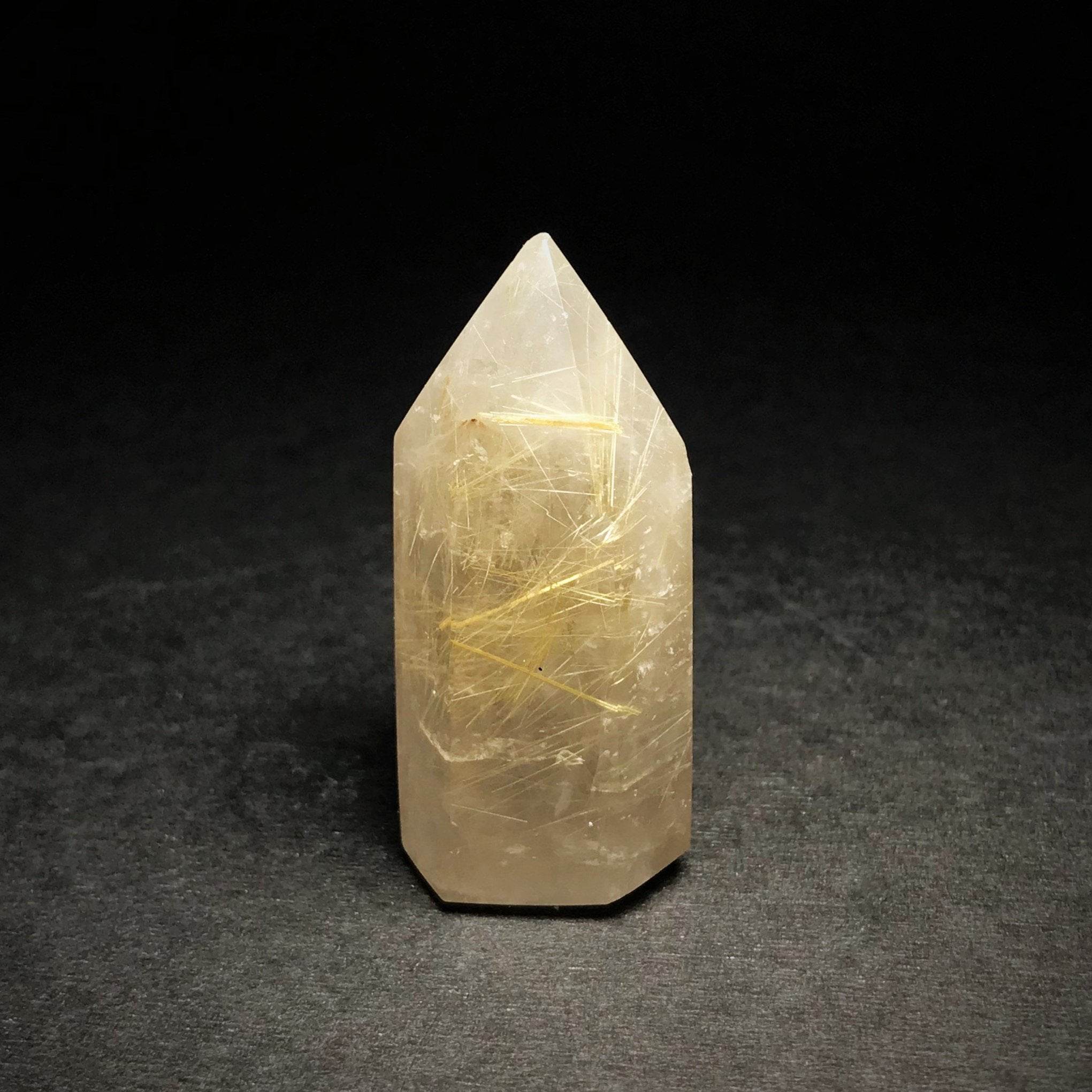 Gold Rutilated Quartz - Rocks and Gems Canada