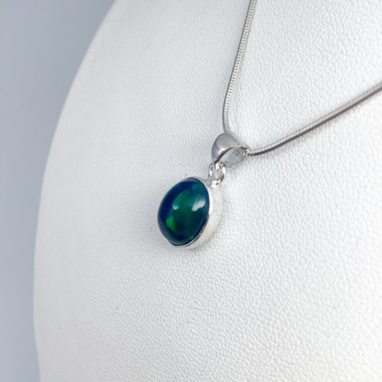 Black Ethiopian Opal Pendant