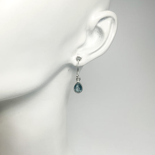 Aquamarine Dangle Earrings
