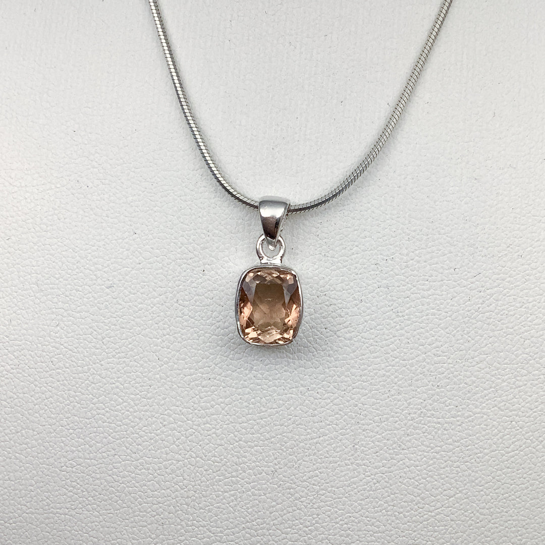 Yellow Tourmaline Pendant