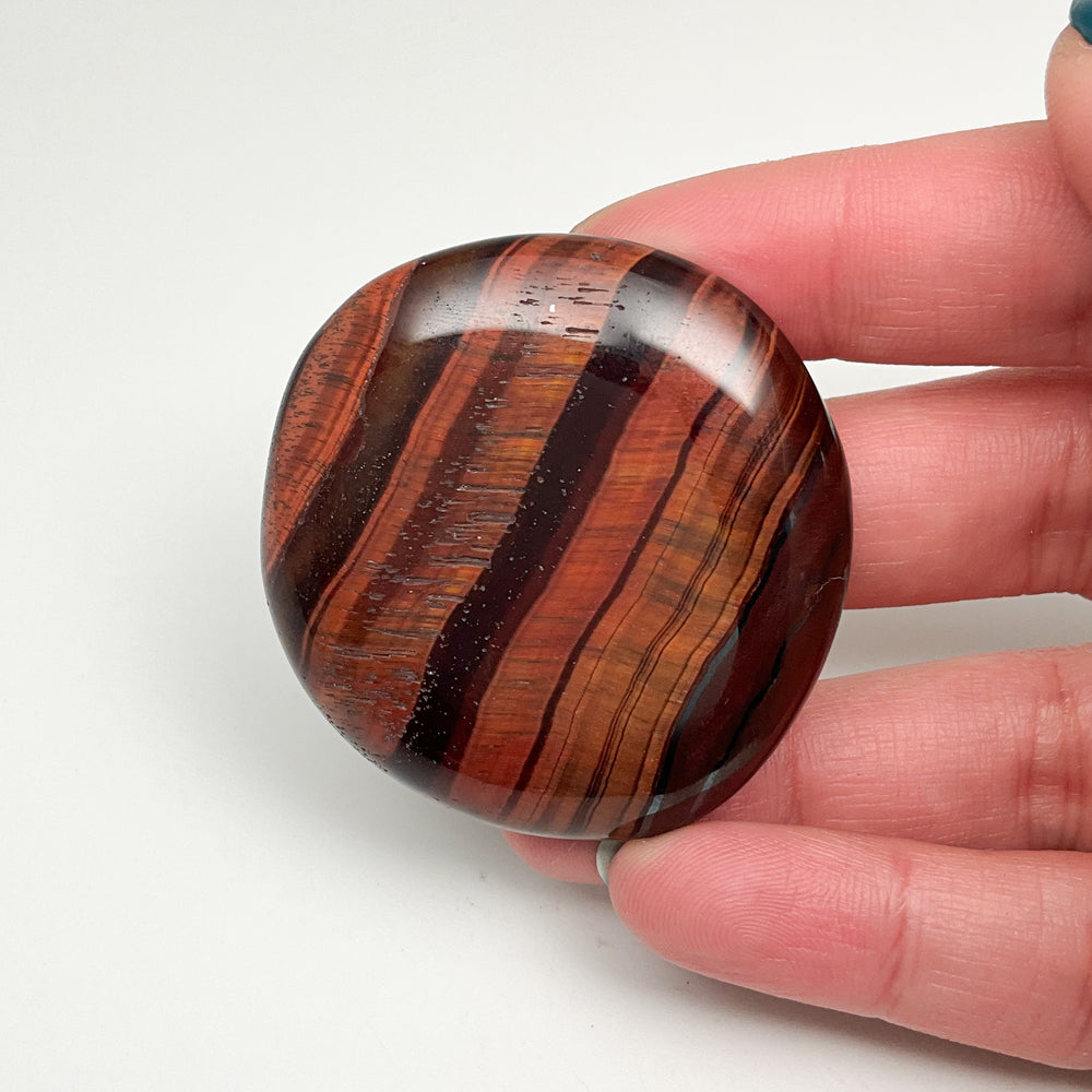 Red Tiger Eye Touch Stone - Rocks and Gems Canada