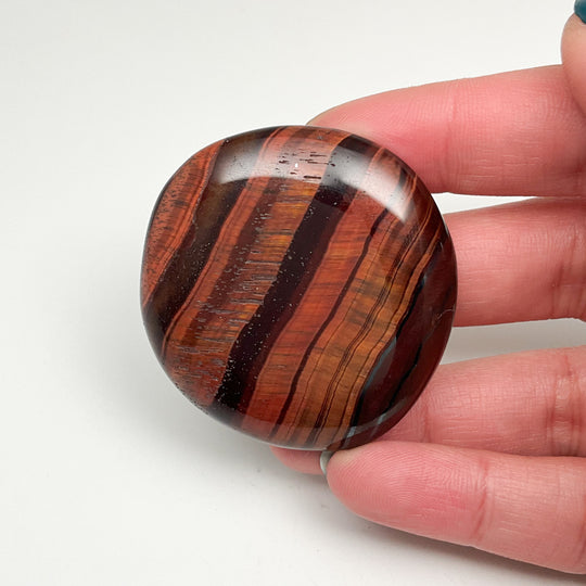Red Tiger Eye Touch Stone - Rocks and Gems Canada
