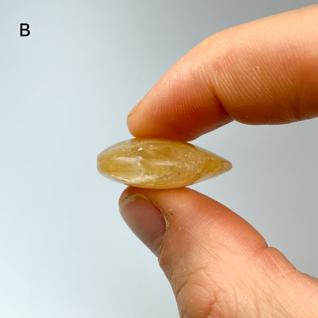 Golden Healing Quartz Heart - Rocks and Gems Canada