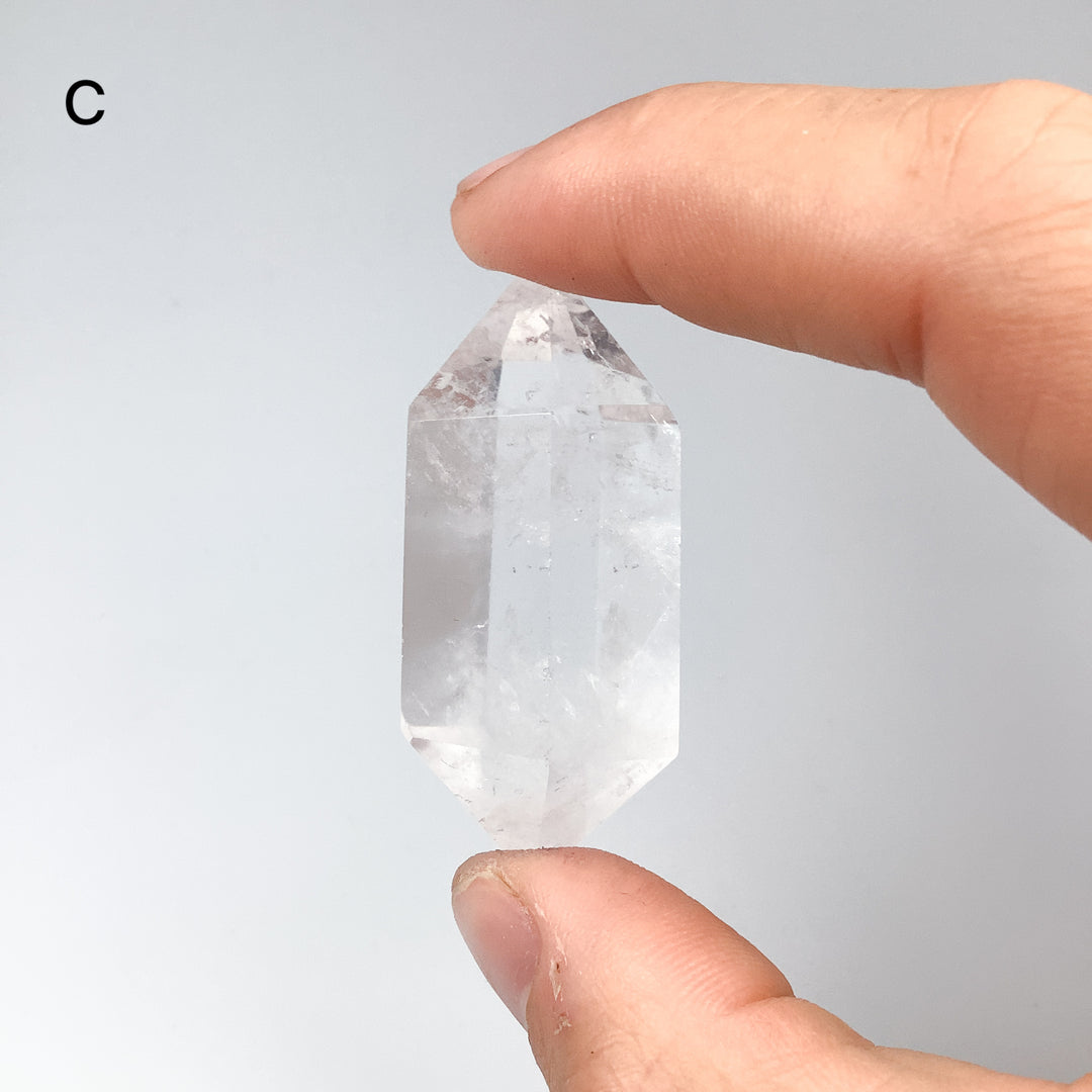 Double Terminated Clear Quartz Point