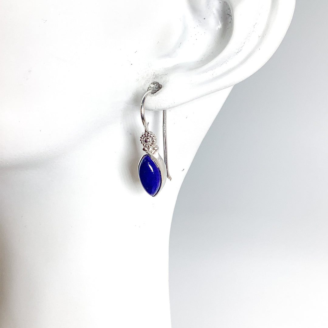 Lapis Lazuli Dangle Earrings - Rocks and Gems Canada