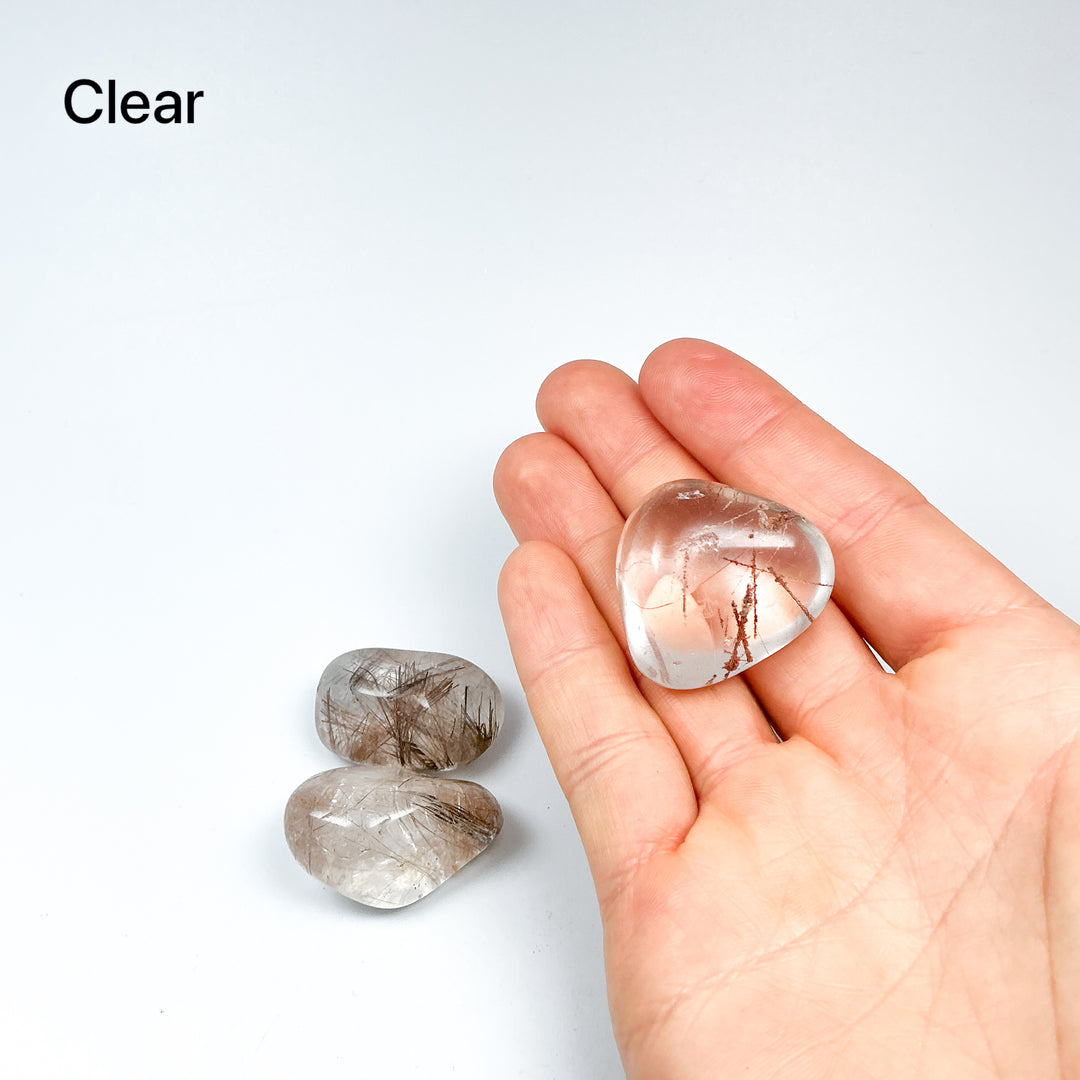 Rutilated Quartz Tumble - Rocks and Gems Canada