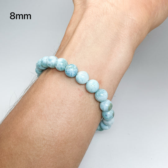 Larimar Beaded Bracelet