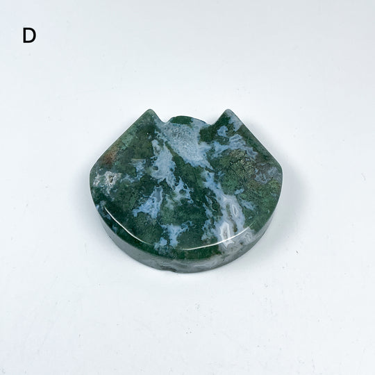Moss Agate Cat Mini Bowl - Rocks and Gems Canada
