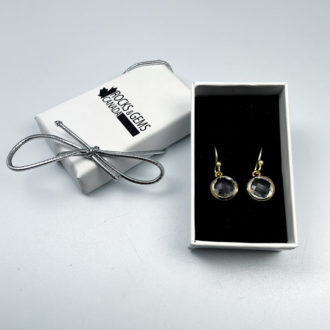 Quartz Dangle Earrings