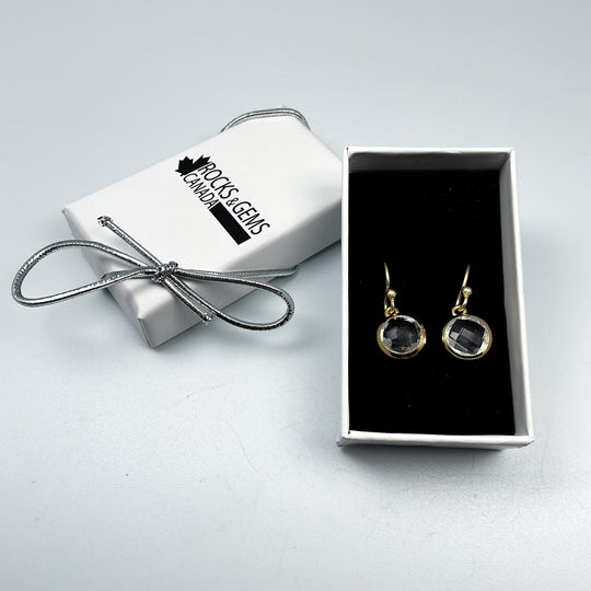 Quartz Dangle Earrings