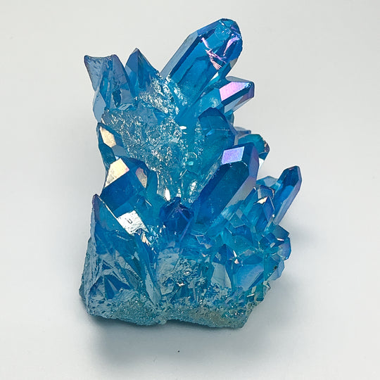 Aqua Aura Quartz Cluster