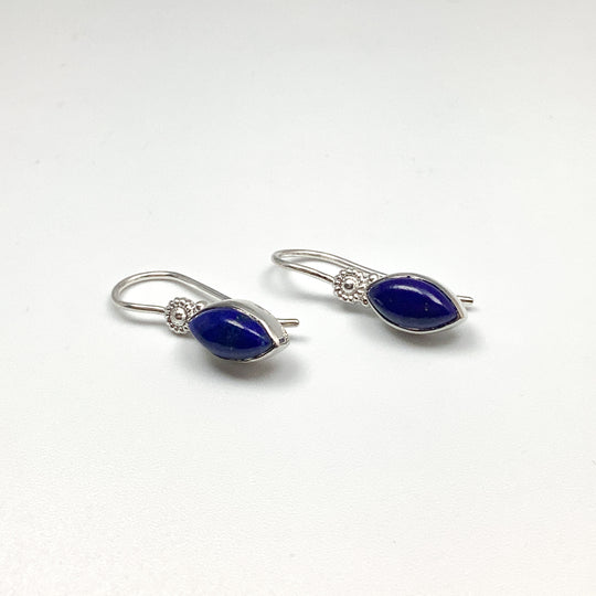 Lapis Lazuli Dangle Earrings - Rocks and Gems Canada